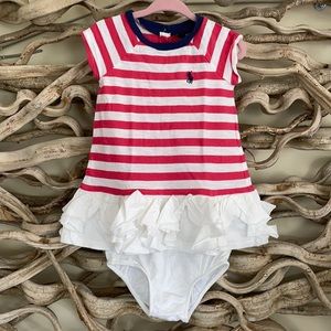 🇺🇸 Ralph Lauren Red White and Blue Dress 🇺🇸